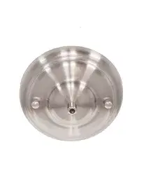 Plexus Brushed Nickel Pendant with Clear Antique LED Bulb - Image 3