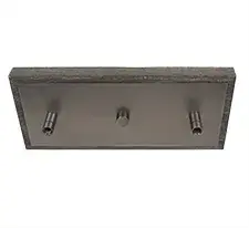 Tacoma 3-Light Island Pendant in Graphite & Distressed Wood - Image 3