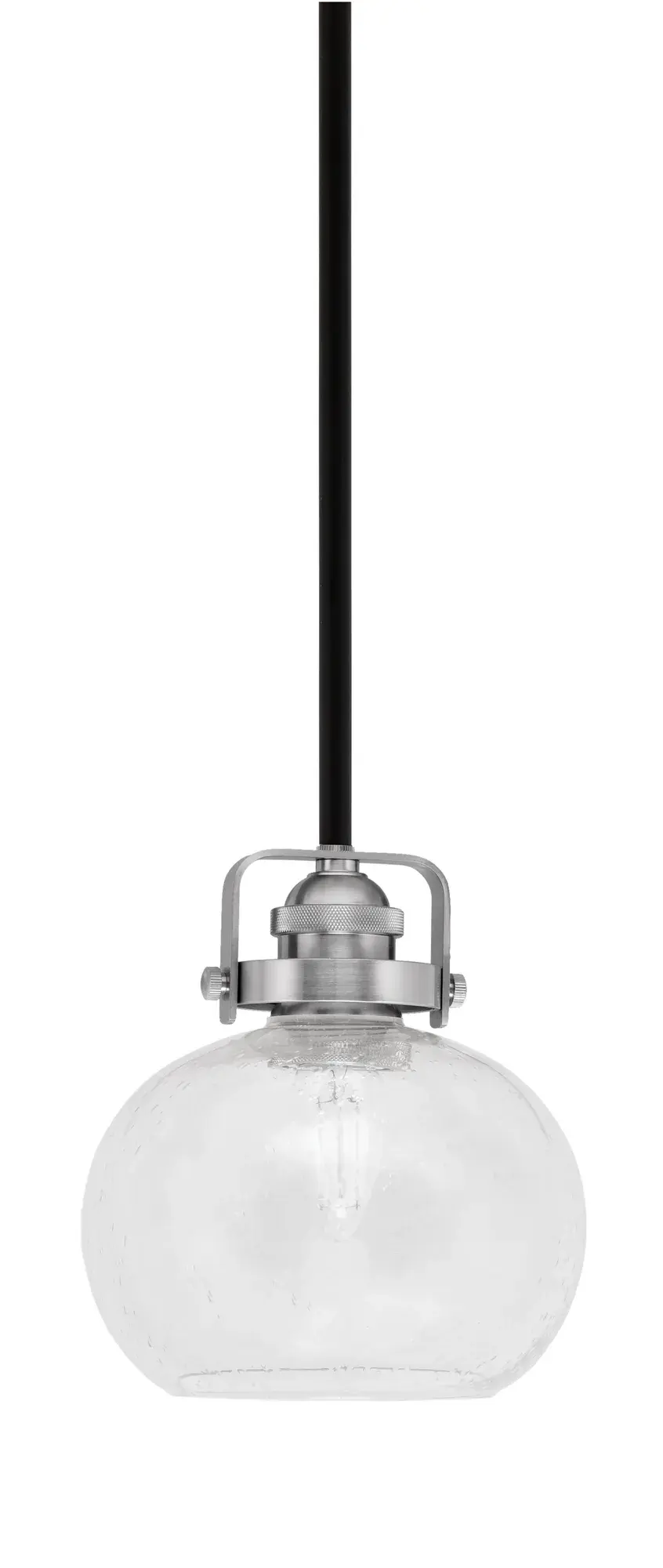 Easton Mini Pendant with Clear Bubble Glass - Image 1