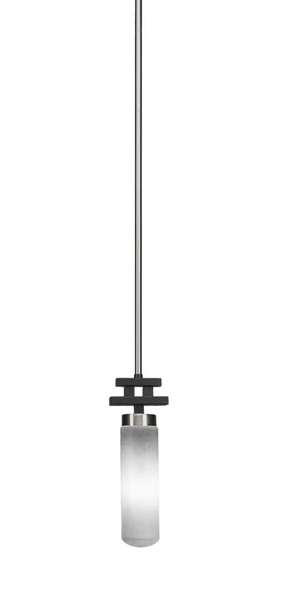 Salinda Mini Pendant with White Muslin Glass - Image 1