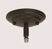 Bronze Double Bubble Metal Shade Pendant - Image 3