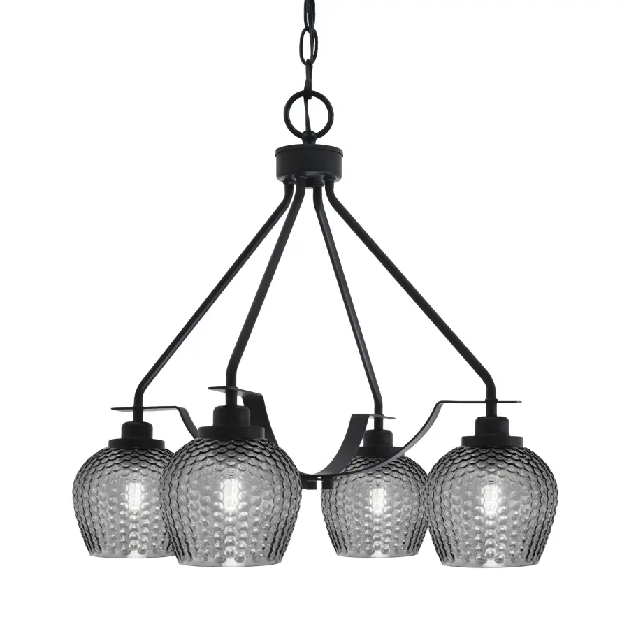 Modern Elegance Meets Industrial Edge in Versatile 4-Light Design - Image 1