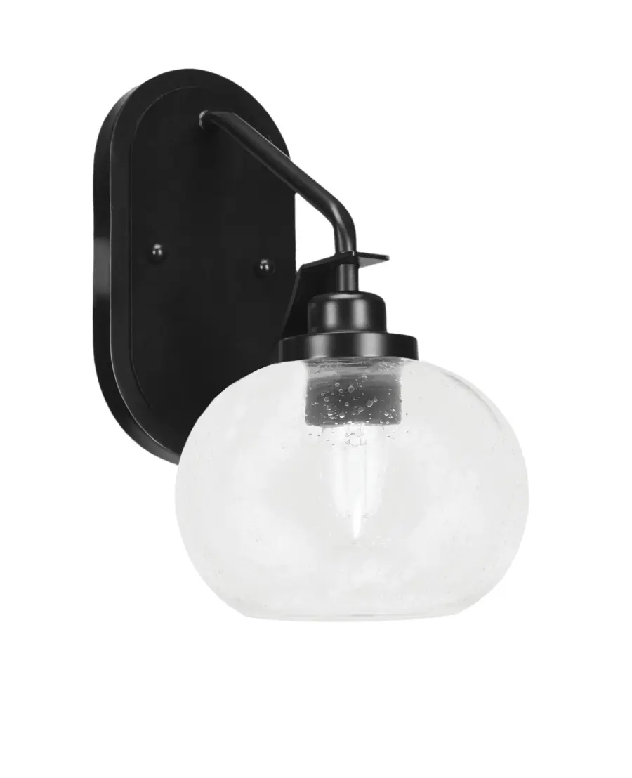 Odyssey Wall Sconce with Clear Bubble Glass - Image 1