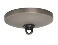 The Bow pendant combines timeless elegance with practical versatility. Its striking 16-inch blue Italian glass shade creates a stunning focal point while the brushed nickel finish ensures broad compatibility with existing decor. - alternate view