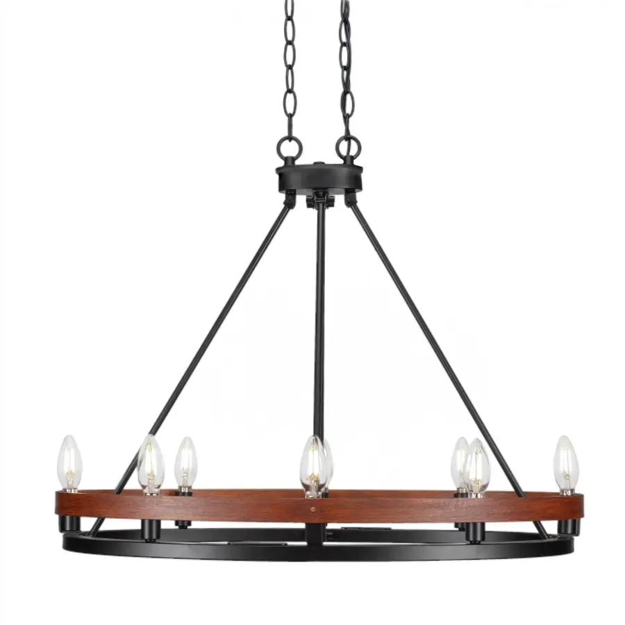 Belmont 8-Light Oval Chandelier - Image 1