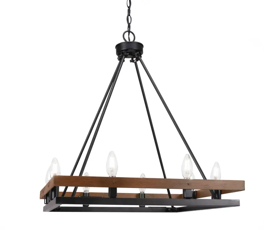 Belmont 8-Light Square Chandelier - Image 1