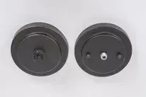 Vintage 3-Light Downlight Chandelier in Dark Granite - Image 3