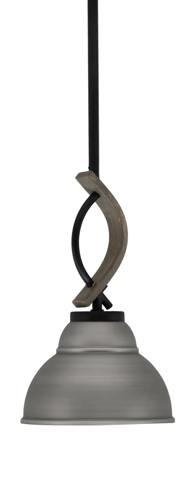 Monterey Mini Pendant with Double Bubble Shade - Image 1