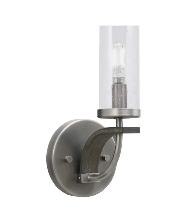 Monterey Wall Sconce with Clear Bubble Glass - Image 1