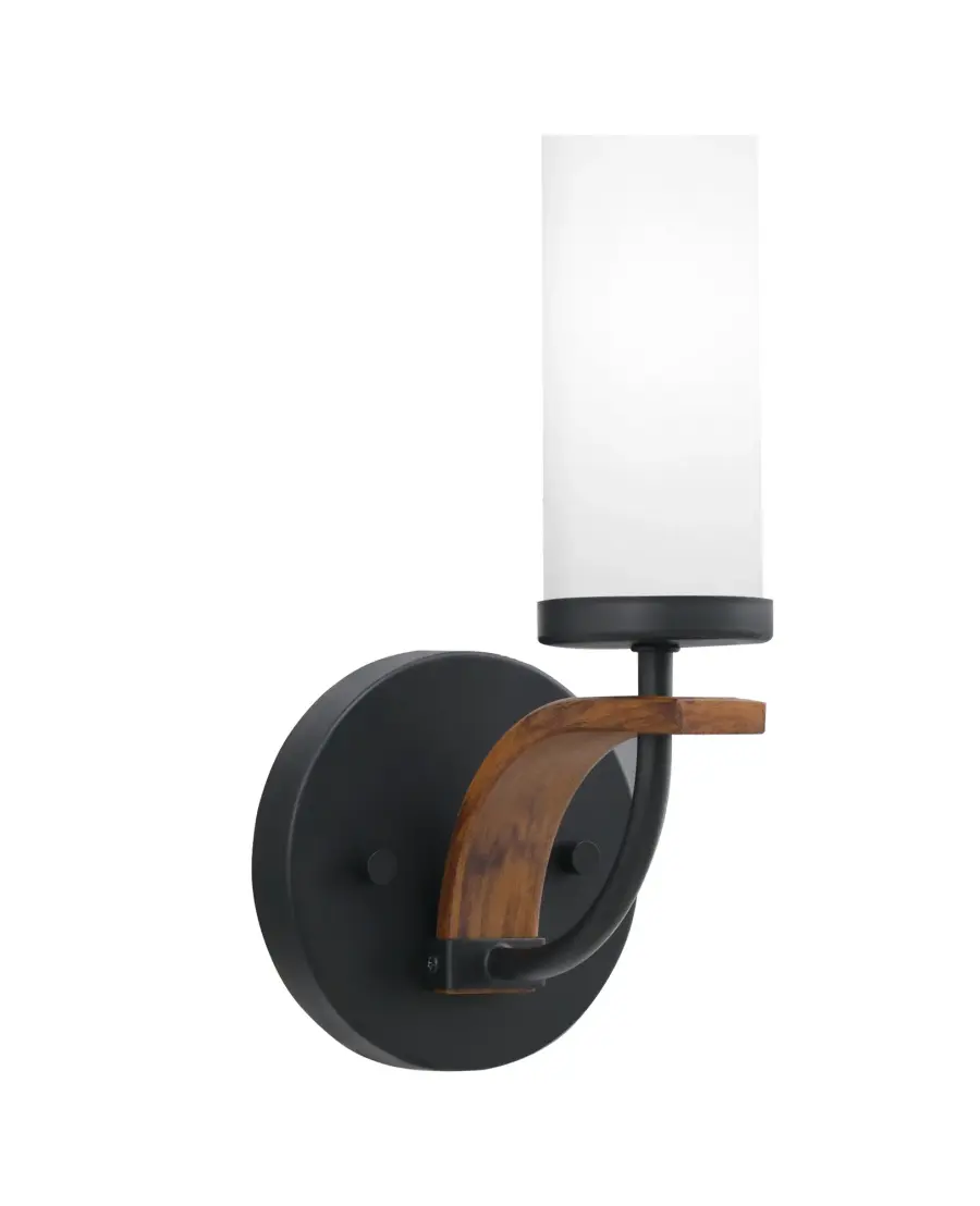 Monterey Wall Sconce with White Marble Glass - Image 1
