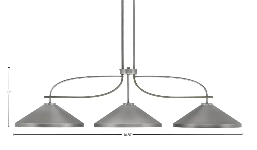 Monterey 3-Light Island Pendant - Image 2