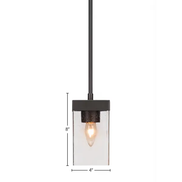Nouvelle Mini Pendant with Clear Bubble Glass - Image 2