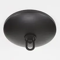 Nouvelle 4-Light Uplight Chandelier in Espresso with Clear Bubble Glass - Image 2