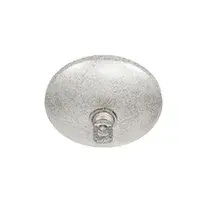 Uptowne 3-Light Uplight Chandelier in Aged Silver with Clear Bubble Glass - Image 3