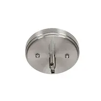 Paramount Stem Hung Mini Pendant with Clear Bubble Glass - Image 3