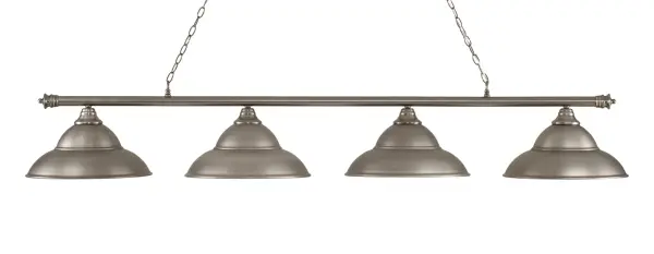 Oxford 4-Light Island Chandelier in Brushed Nickel - Image 1