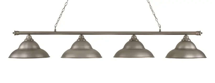 Oxford 4-Light Island Chandelier in Brushed Nickel - Image 1