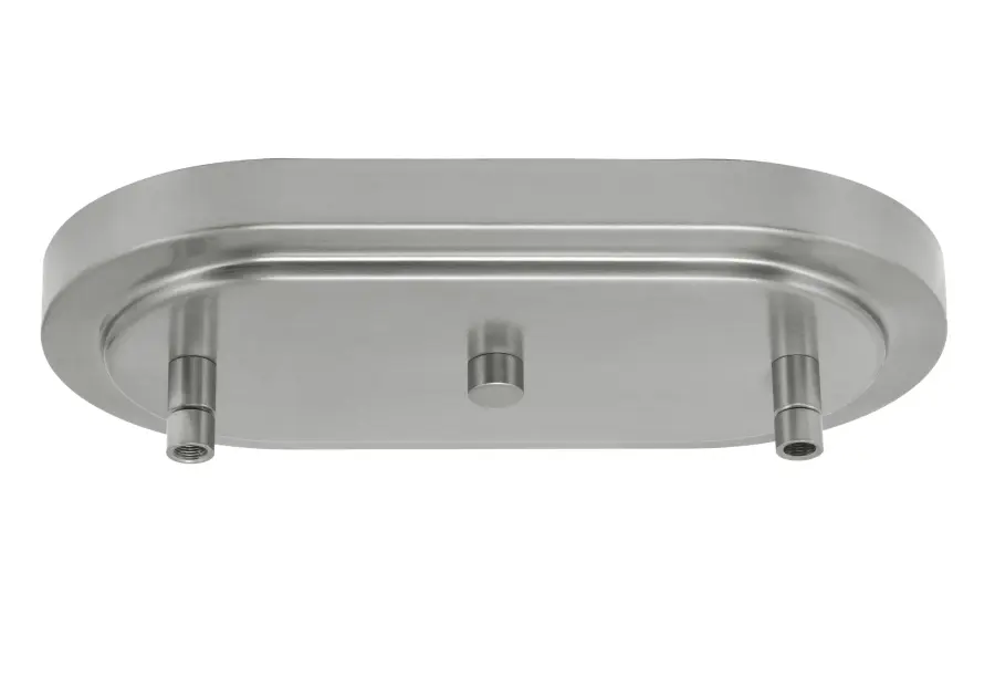 Kurve 5-Light Island Chandelier in Graphite with Clear Bubble Glass - Image 3