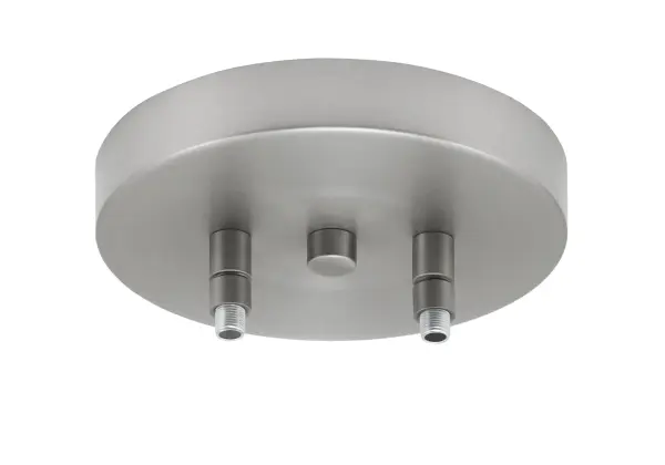 Cavella 3-Light Island Pendant in Graphite with Double Bubble Metal Shades - Image 3