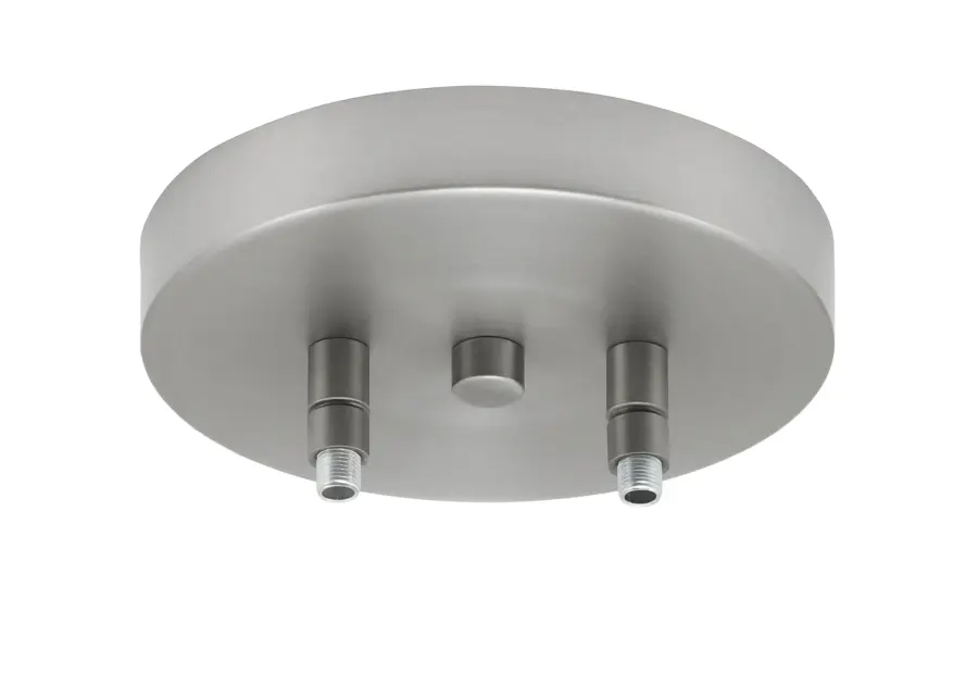 Cavella 3-Light Island Pendant in Graphite with Double Bubble Metal Shades - Image 3