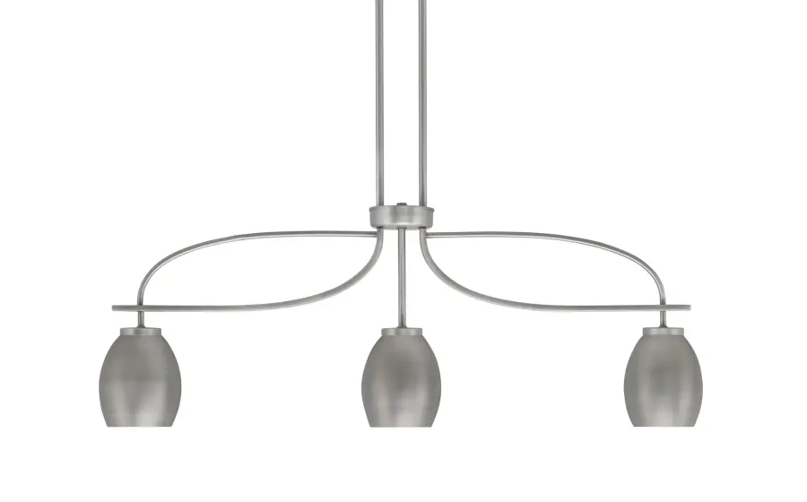Cavella 3 Light Island Light in Graphite - Image 1