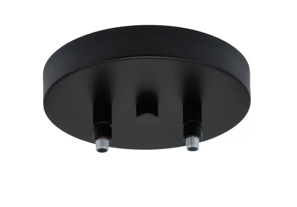 Cavella 3-Light Island Light in Matte Black with Amber Dragonfly Glass - Image 3