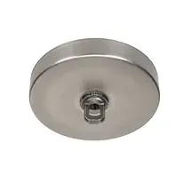 Atlas 3 Light Chandelier with Clear Bubble Glass - Image 3