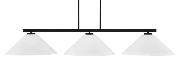 The Atlas 3-Light Bar combines contemporary matte black styling with elegant white marble glass shades for a striking visual impact. Its 52.5-inch length makes it ideal for kitchen islands and dining tables, while adjustable hanging height ensures perfect placement in various ceiling configurations.