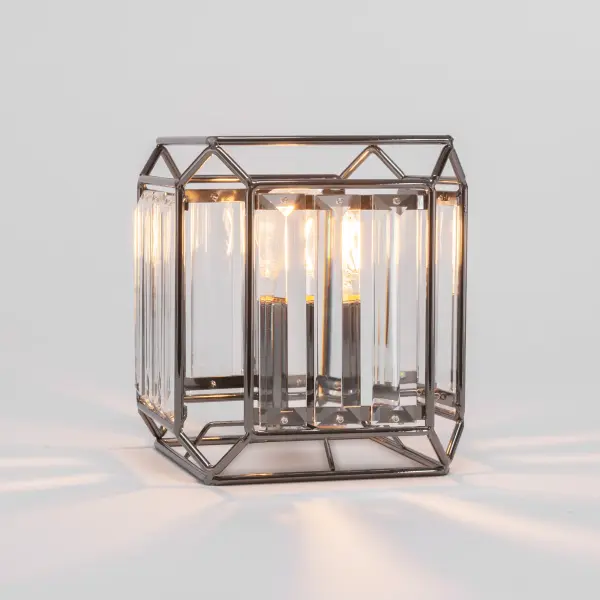 Genesis Accent Lamp in Black Chrome