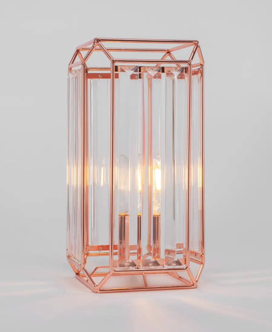 Genesis Accent Lamp - Copper Finish