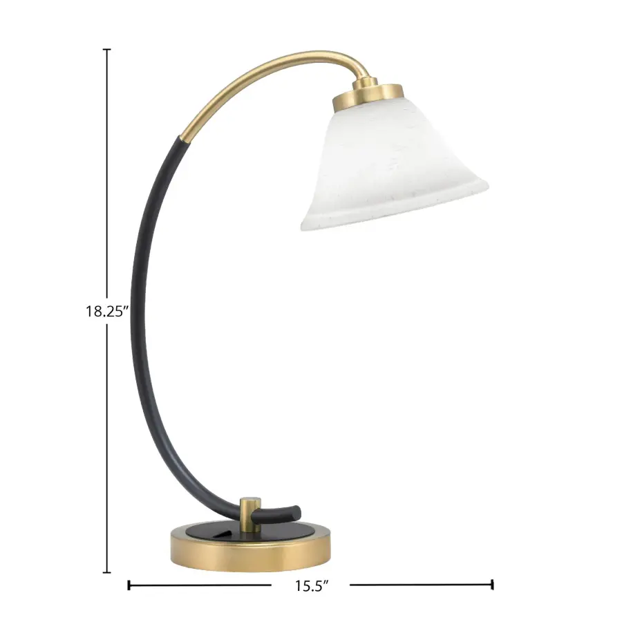 Stylish Two-Tone Desk Lamp with Soft Ambient Lighting - Image 2