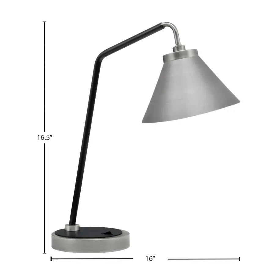 Modern Industrial Desk Lamp Perfect for Focused Task Lighting - Image 2