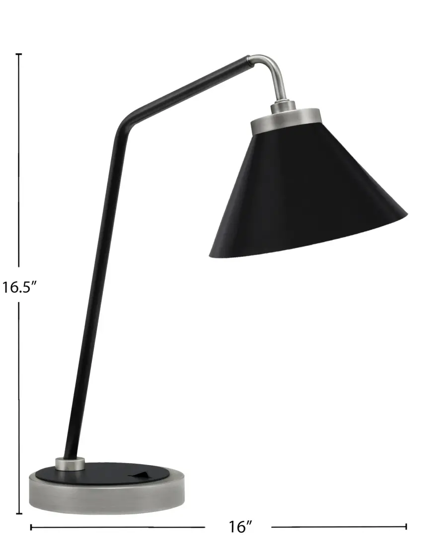 Sleek Industrial Desk Lamp Perfect for Modern Workspaces - Image 2