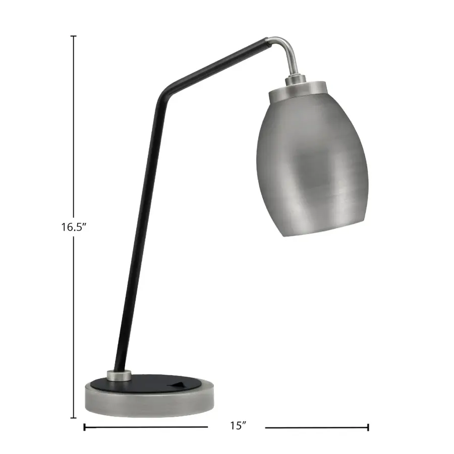 Sleek Industrial Desk Lamp Perfect for Modern Workspaces - Image 2
