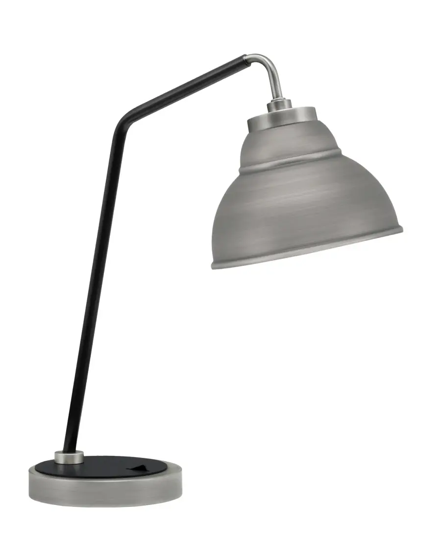 Contemporary Task Lighting With Distinctive Double Bubble Design - Image 1