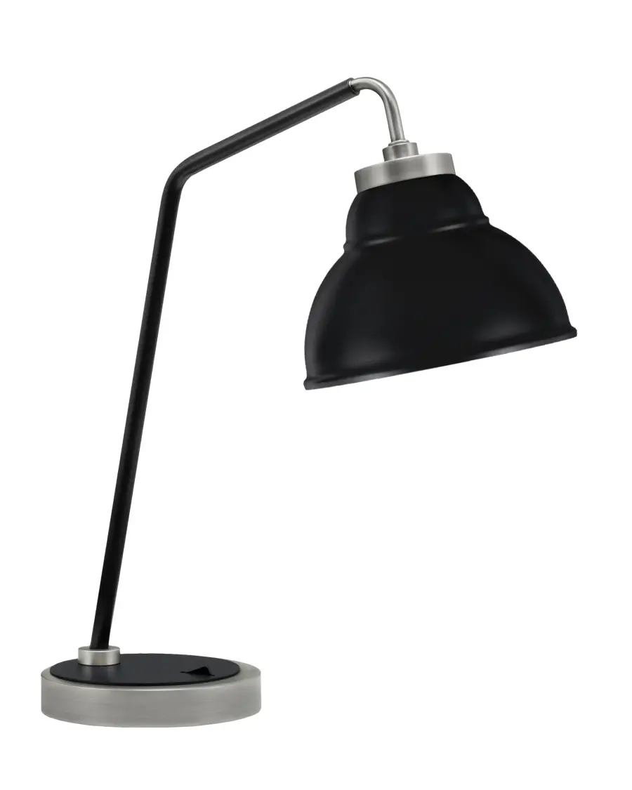 Modern Industrial Task Lamp with Distinctive Double Bubble Design - Image 1