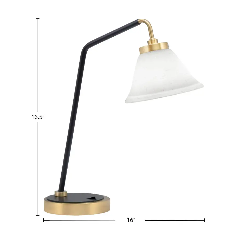Modern Task Lighting with Elegant Two-Tone Finish - Image 2