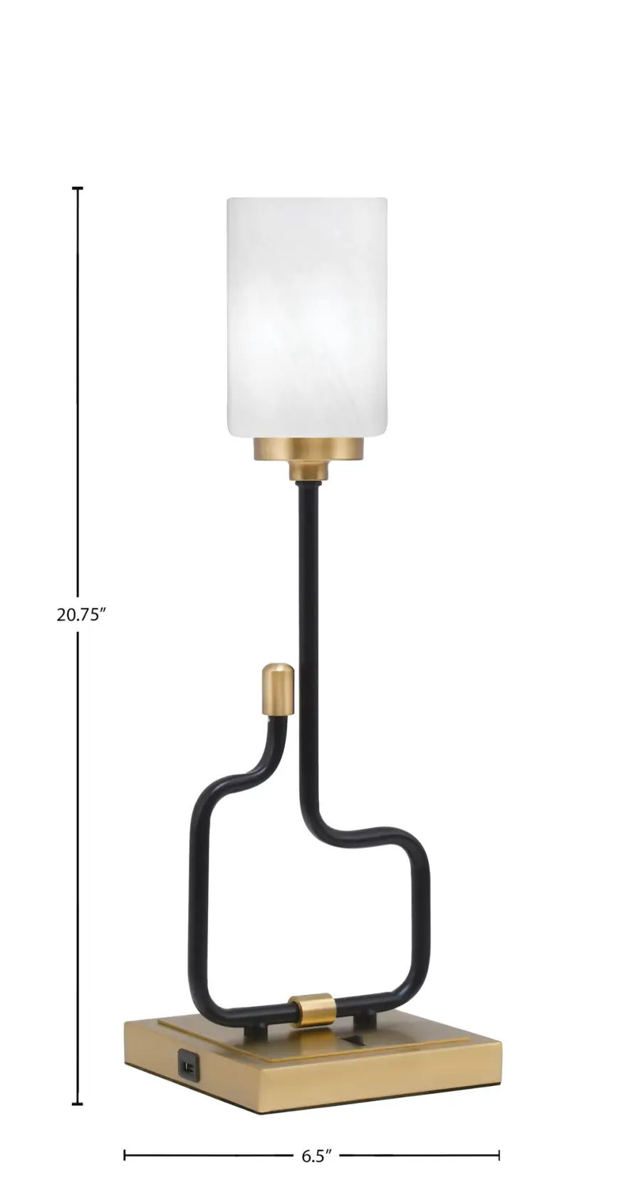 Sandia Accent Lamp with USB Ports - Image 2