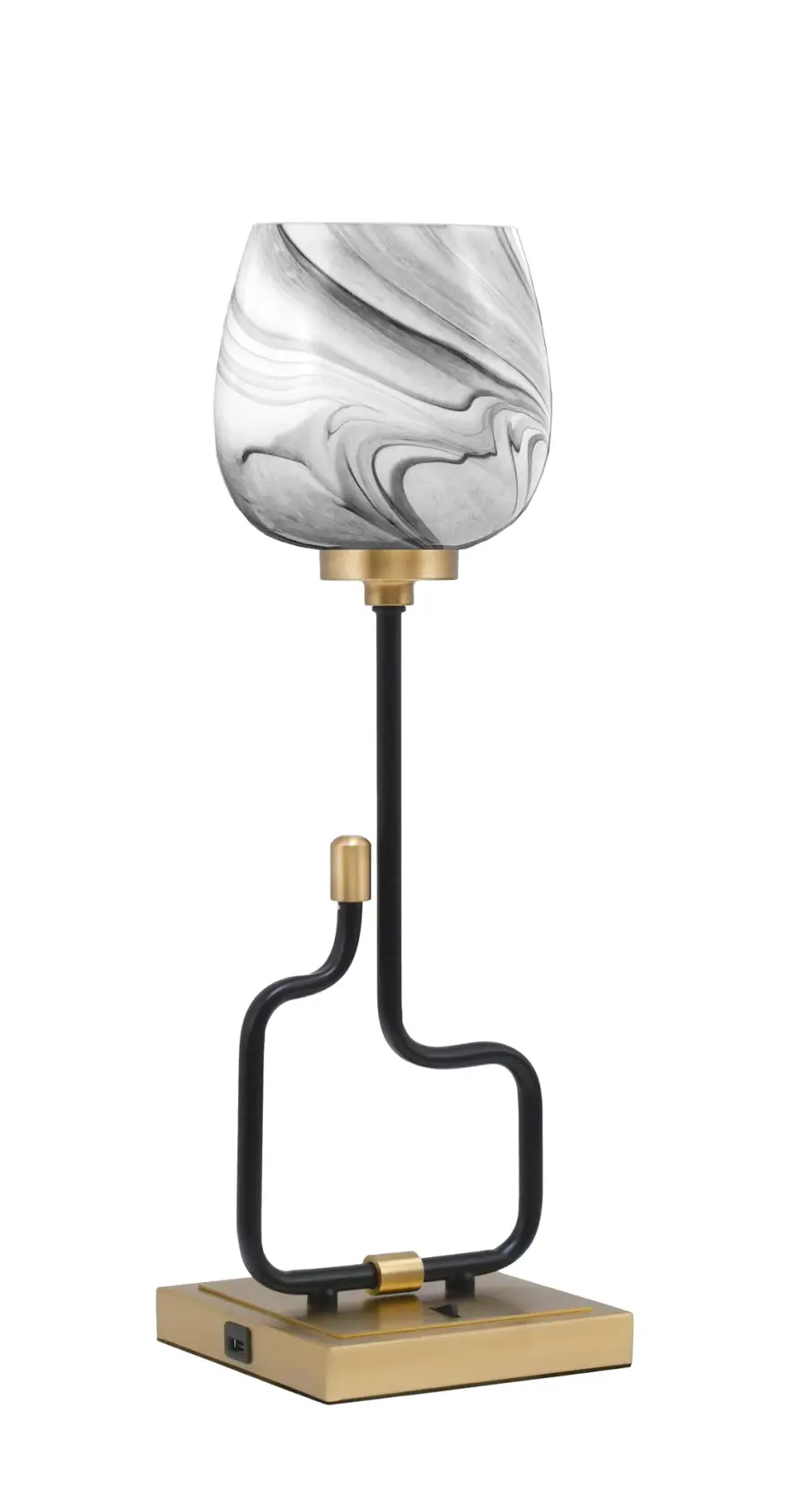 Sandia Accent Lamp with USB Ports - Image 1