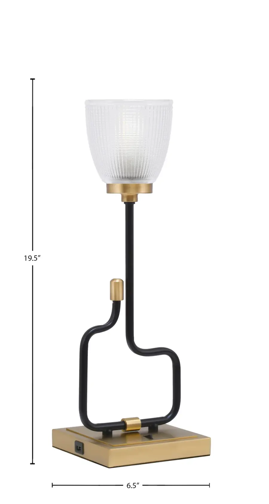 Sandia Accent Lamp with USB Ports - Image 2