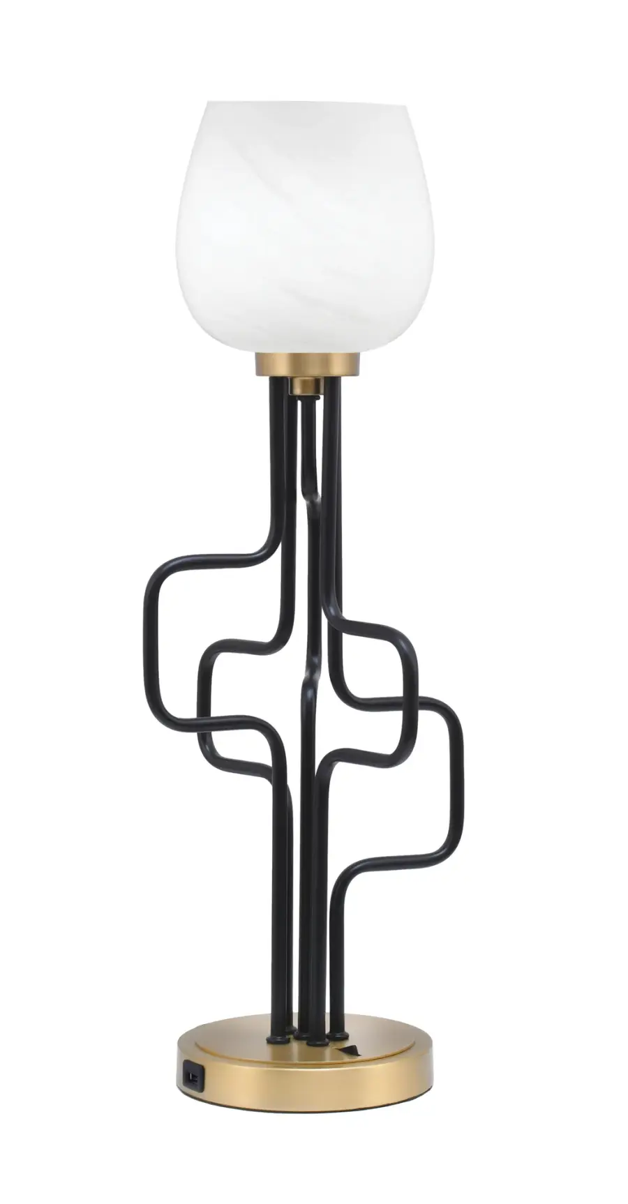Sandia Accent Lamp with USB Ports - Image 1