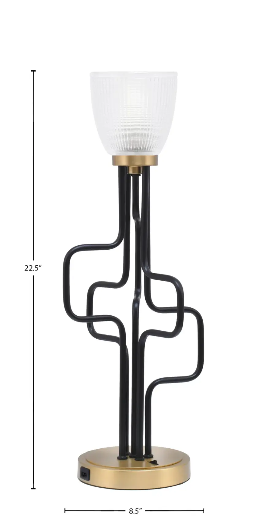 Sandia Accent Lamp with USB Ports - Image 2