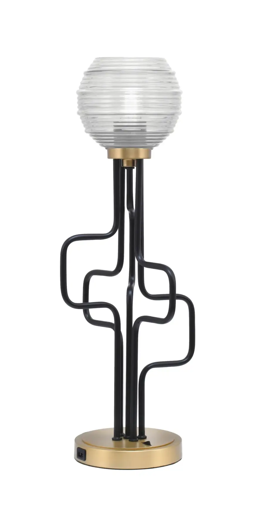 Sandia Accent Lamp with USB Ports - Image 1