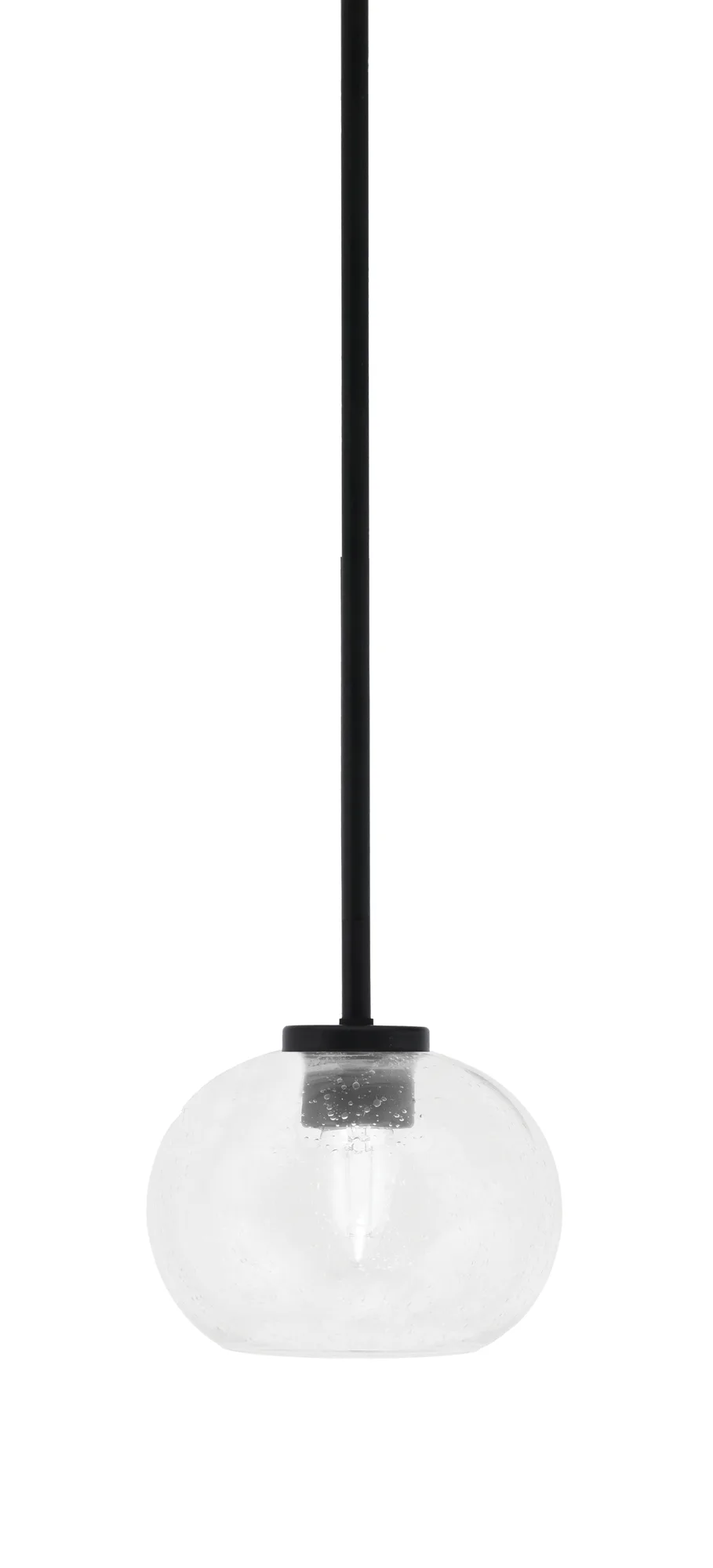 Sandia Mini Pendant with Clear Bubble Glass
