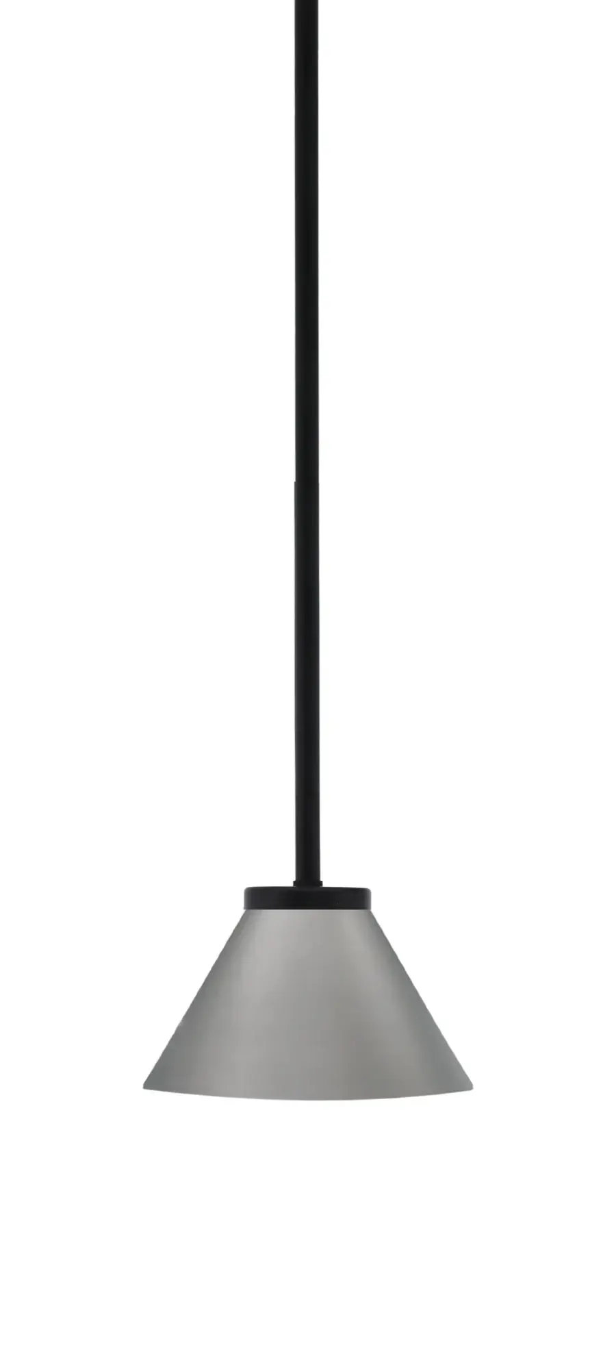 Sandia 1 Light Mini Pendant with Graphite Cone Shade - Image 1