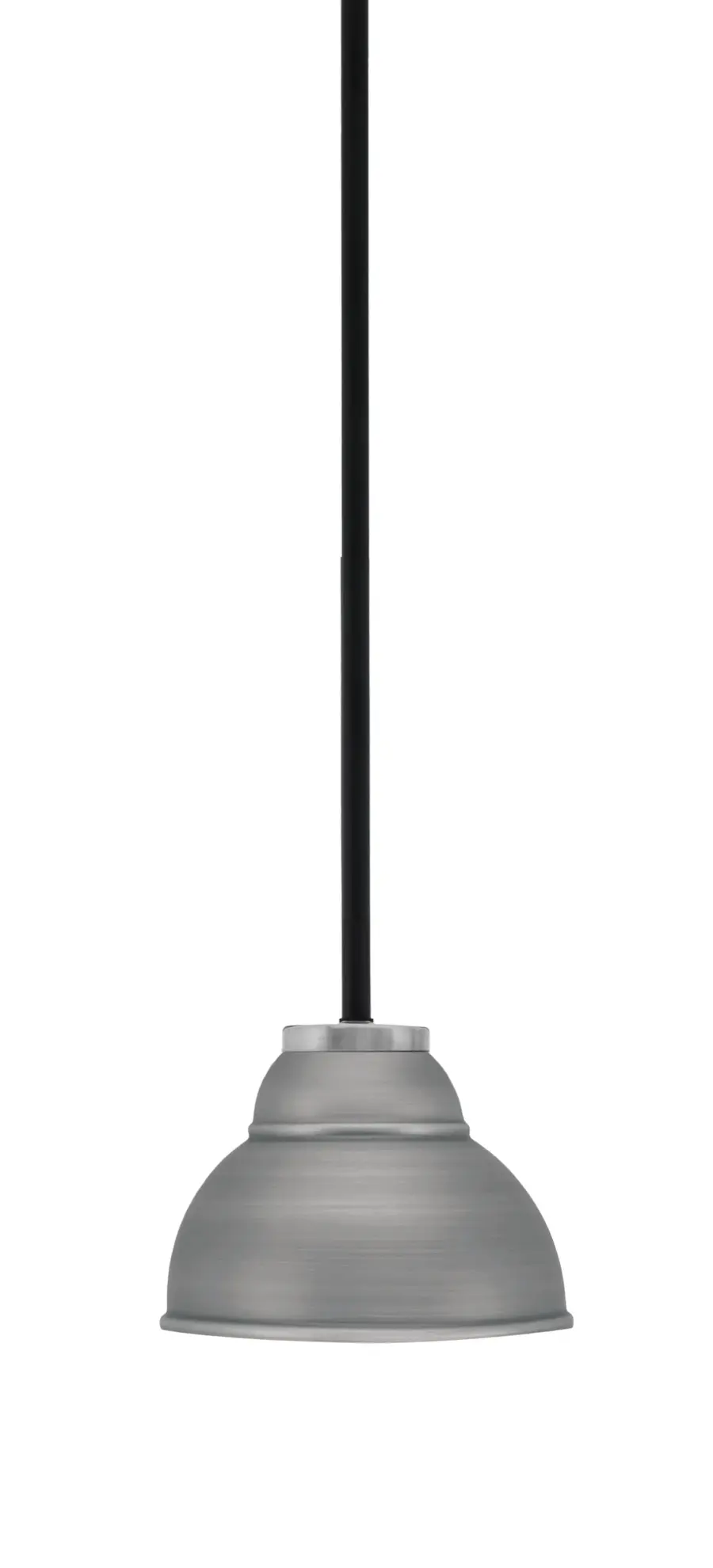Sandia 1-Light Mini Pendant in Matte Black & Graphite - Image 1