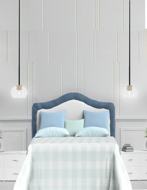 Sandia 1 Light Mini Pendant with Clear Bubble Glass - Image 3