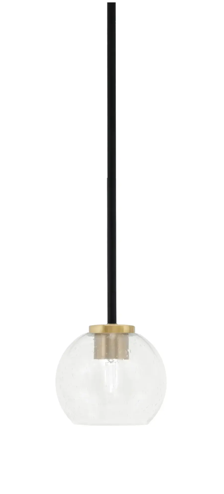 Sandia Mini Pendant with Clear Bubble Glass - Image 1
