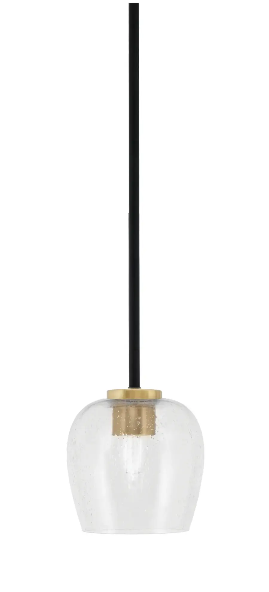 Sandia Mini Pendant with Clear Bubble Glass - Image 1