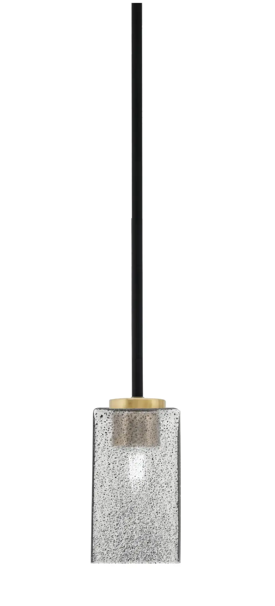 Sandia 1 Light Mini Pendant with Smoke Bubble Glass - Image 1